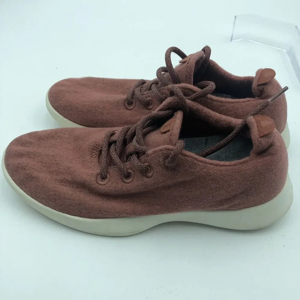 Allbirds Wool Runners Womens Size 10 Light Red Merino Running Shoes Sneakers